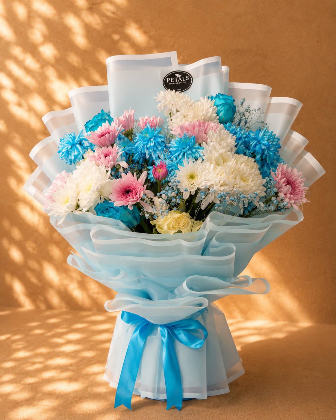 Baby Blue Chrysanthemum